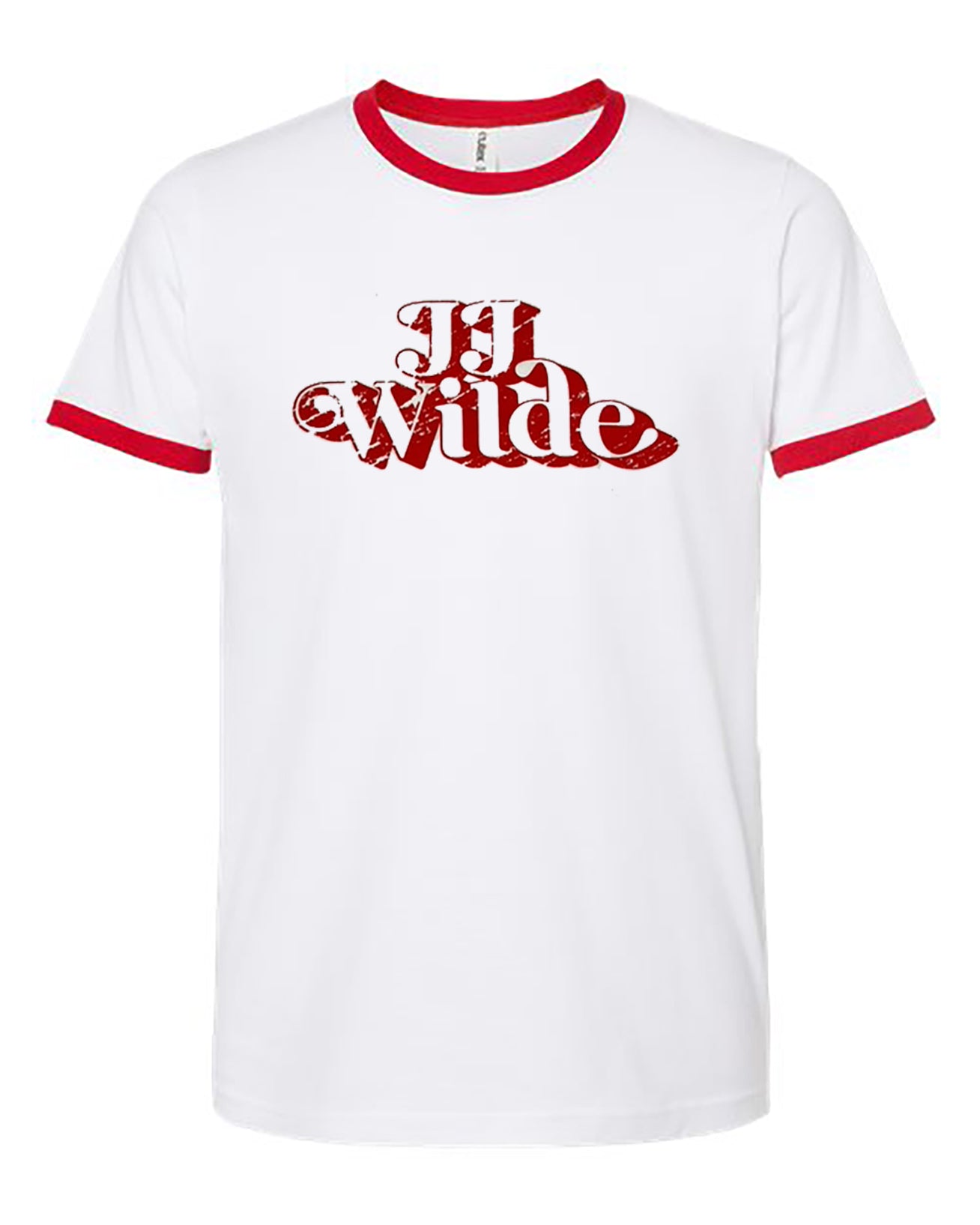 RED LOGO RINGER T-SHIRT